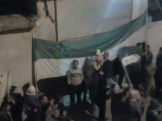 فري برس   حلب كفرنوران مسائية لنصرة حمص 26 12 2011