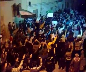 حماه - حي الحميدية - مسائية - المراقبين لحماية الاسد...