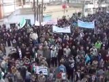 فري برس   حماة مورك مظاهرة يوم الثلاثاء نصرة لحمص 27 12 2011
