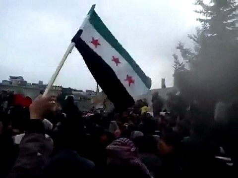 فري برس درعا حوران الحارّة مظاهرة شعبية حاشدة جدا جمعة الزحف للساحات 30 12 2011