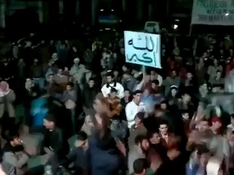 فري برس إدلب بنش هتافات قوية لحمص 27 12 2011