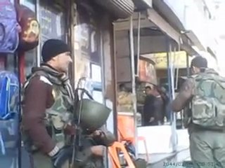 فري برس   ريف دمشق   حرستا 28 12 2011