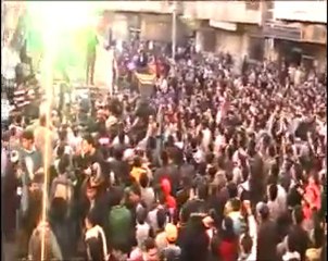 فري برس   حمص حي الخالدية ثاني ايااام الاعتصااام سكاابااا سكاابا رااائعة 28 12 2011 ج2