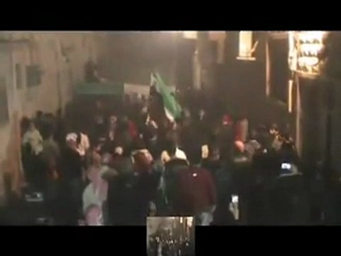 فري برس حماة حي الفراية تحية للشهيد البطل معتصم الصالح 28 12 2011