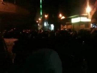 فري برس   إهداء من أحرارجوبرإلى الشيخ سعيد سلام دمشق جوبر 29 12 2011