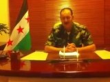 فري برس   نداء قائد كتيبة الأبابيل عمار الواوي لأحرار حلب 30 12 2011