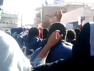 فري برس   الحسكة   غويران جمعة الزحف إلى ساحات الحربة 30 12 2011 ج7