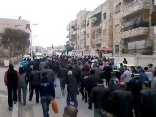 فري برس   حماه حي الجلاء جمعة الزحف إلى الساحات 30 12 2011