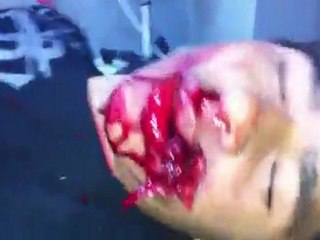 فري برس   مدينة ادلب منظر فظيع 30 12 2011