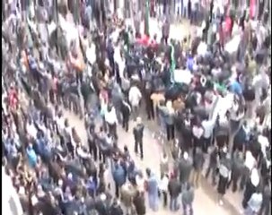 فري برس   إحدى الروائع حمص الخالدية جمعة الزحف للساحات 30 12 2011