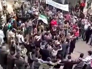 فري برس   حماة الضاهرية جمعة الزحف الى ساحات الحرية 30 12 2011 ج1