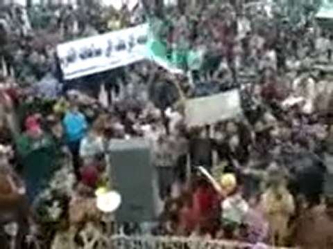 فري برس حماة اللطامنة جمعة الزحف الى الساحات 30 12 2011