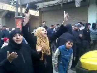 فري برس   تشييع الشهيد احمد قدور 31 12 2011