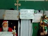 فري برس   اللاذقية   بيان الحرائر المسيحيين و الدعاء لسوريا 31 12 2011