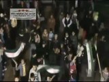 فري برس   حماة المحتلة ثوار حي طريق حلب ليلة عيد راس السنة 31 12 2011
