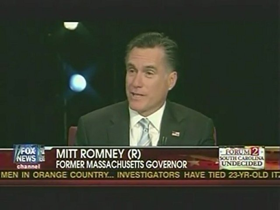 Mitt Romney Fails To Sway Ron Paul Supporter At Huckabee Forum