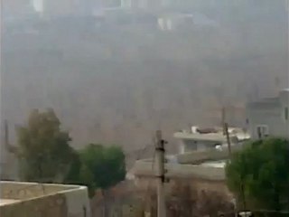 فري برس   اطلاق نار كثيف   ابلين جبل الزاوية إجتياح   كانون الثاني 1 1 2012