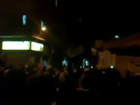 فري برس مظاهرة مسائية دمشق جوبر أول يوم في عام 2012