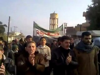 فري برس   ادلب بلدة طعوم مظاهرة 2 1 2012