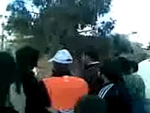 فري برس ريف دمشق داريا أحد المراقبين في ساحة الحرية 2 1 2012