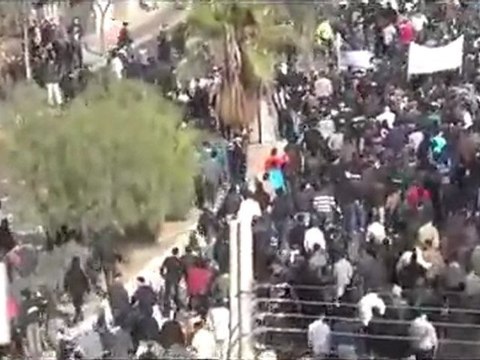 فري برس ريف دمشق داريا انتظار وفد الجامعة العربية 2 1 2012