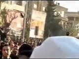 فري برس   ريف دمشق دوما أحد المراقبين يسجل وجود قناصة على بلدية دوما 1 1 2012