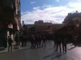فري برس   ريف دمشق متظاهرو داريا بانتظار لجنة المراقبين العرب 2 1 2012