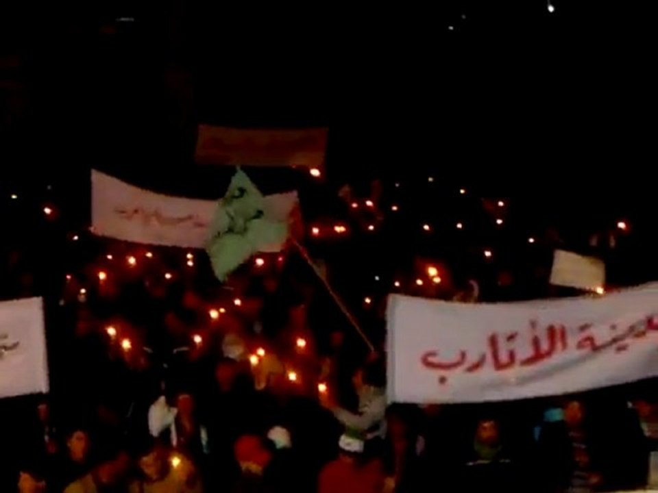 فري برس   الأتارب بريف حلب   مظاهرة مسائية 2 1 2012 ج2