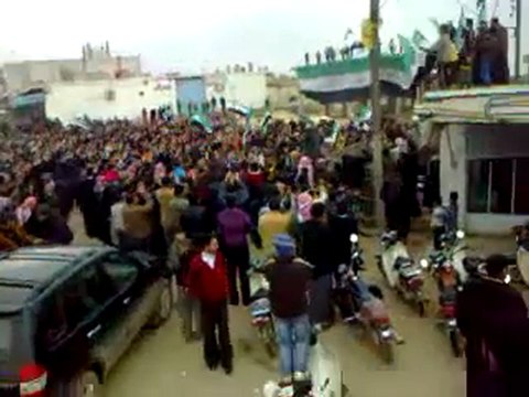 فري برس حماة اللطامنة مظاهرة صباحية للابطال 2 1 2012