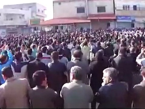 فري برس حماه طيبة الامام مظاهرة نهارية لاحرار الطيبة 3 1 2012