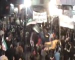 فري برس  حمص مسائية حي الخالدية الشعب يريد حماية دولية 3 1 2012