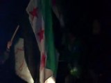فري برس  درعا حوران صيدا مظاهره مسائيه رغم انقطاع الكهرباء 3 1 2012