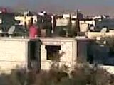 فري برس   اقتحام مدينة معضمية الشام 4 1 2012