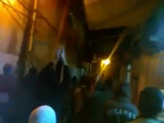 فري برس   دمشق حي الشاغور  زقاق الشيخ  مسجد القربي 4 01 2012