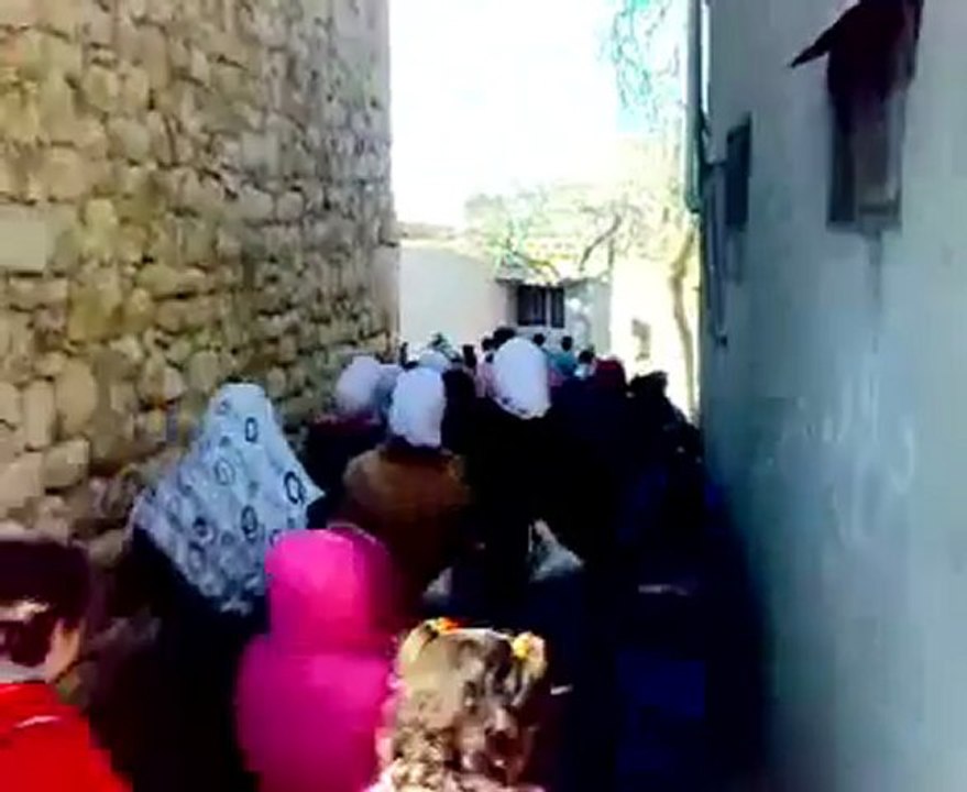 فري برس   اللاذقية الحفة بابنا والجنكيل مظاهرة طلابية 5 1 2012