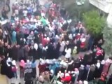 فري برس   حمص المحتلة حرائر الوعر وأنشودة الله أكبر 5 1 2012 ج2