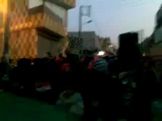 فري برس   حلب   المرجة    اطفال حلب يرفعون علم الاستقلال5 1 2012 ج2