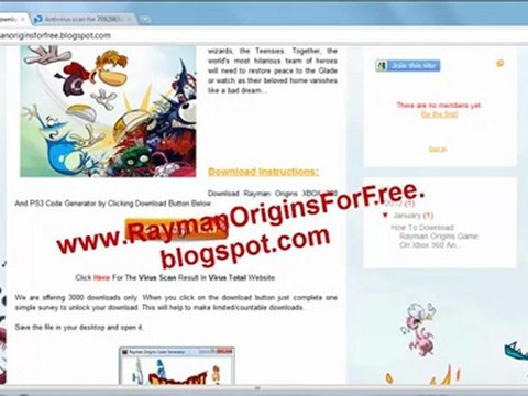 Rayman Origins PS vita Download