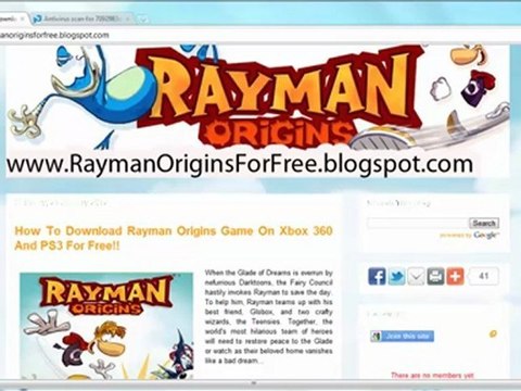 Unlock Rayman Origins Free For Playstation 3 , Xbox360 Slim