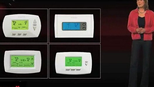 Honeywell RTH221B Basic Programmable Thermostat - video dailymotion