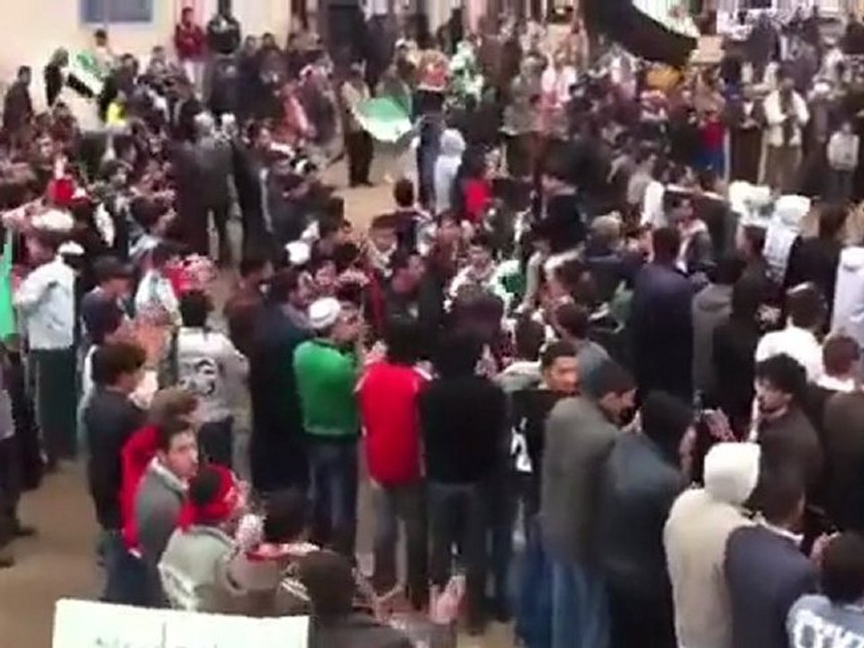 فري برس   حوران الغارية الشرقية جمعة إن تنصروا الله ينصركم 6 1 2012
