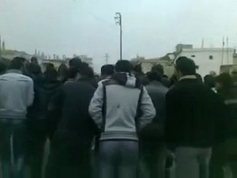 فري برس حوران الحارّة مظاهرة رغم الحصار 6 1 2012