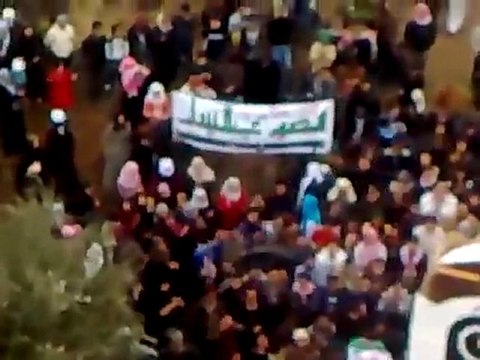 فري برس بصرى الشام جمعه ان تنصروا الله ينصركم 6 1 2012