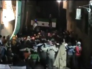 فري برس   حماة حي الفراية مسائية راائعة 6 1 2012