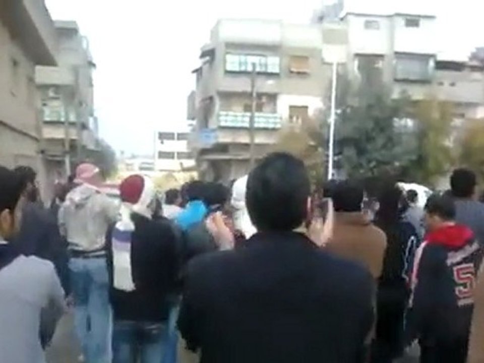 فري برس   حماة مظاهرة أحرار جنوب الملعب في جمعة إن تنصروا الله ينصركم 6 1 2012