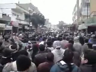 فري برس   حماة منطقة مصياف   تشييع محمد درزية 6 1 2012 ج2