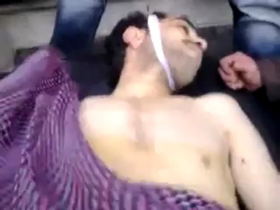 فري برس   حمص الشهيد ناصر بلورة من حي باب السباع 10 1 2012