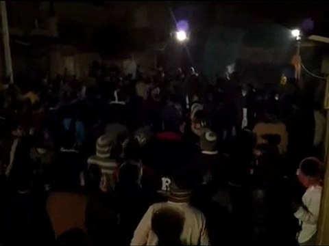 فري برس حماه جنوب الملعب مظاهرة مسائية 1 7 2012