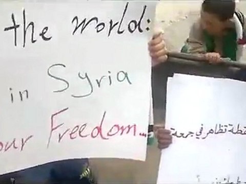 فري برس حماه طيبة الامام مظاهرة نهارية حاشدة 8 1 2012 ج2