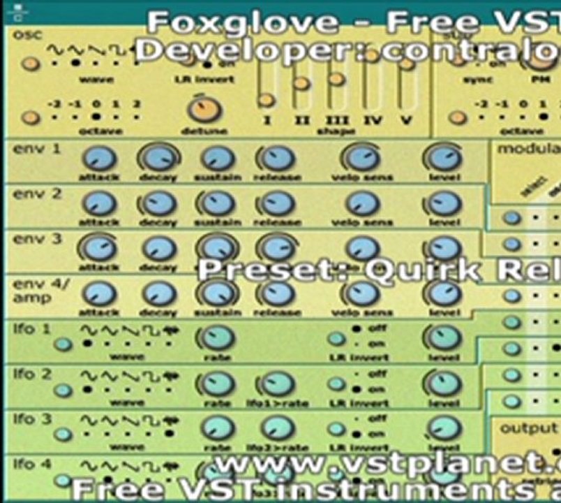 Foxglove - Free VST synth